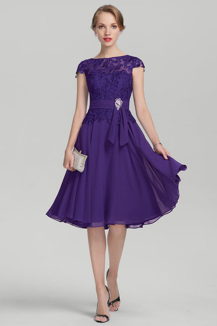 Robe Chic Éclat Violette - gallery 1