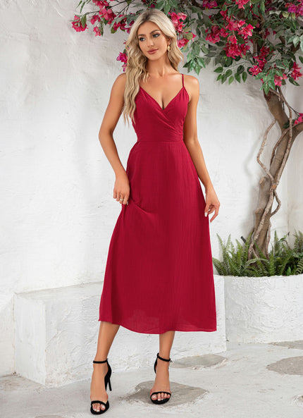 Robe Chic Midi Épurée