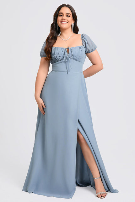 Robe Chic Longue Verte Raffinée - gallery 6