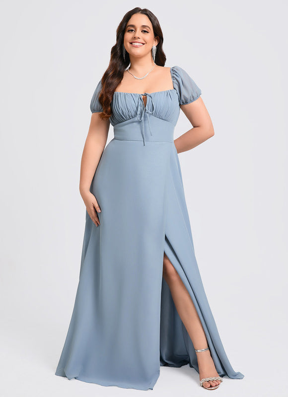 Robe Chic Longue Verte Raffinée - gallery 6