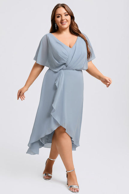 Robe Chic Mousseline Volants - gallery 6