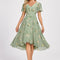 Robe Chic Fluide Bleu Nuit