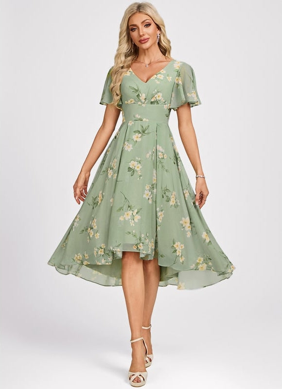Robe Chic Fluide Bleu Nuit