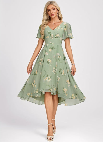 Robe Chic Fluide Bleu Nuit