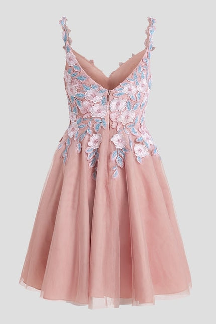 Robe Chic Étoile Rose - gallery 9