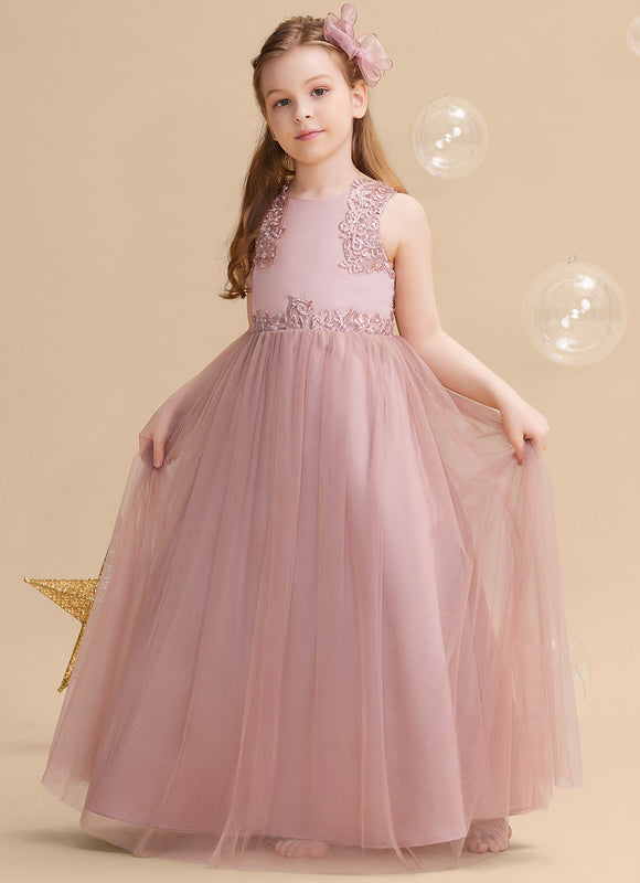 Robe Bohème Chic Dentelle Rose - gallery 4