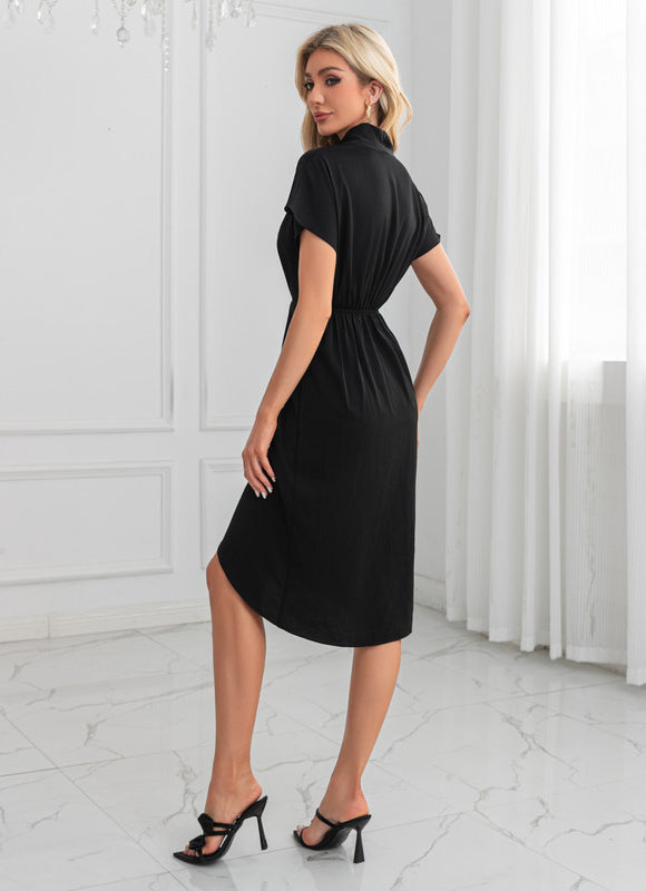 Robe Chic Noire Élégante - gallery 1