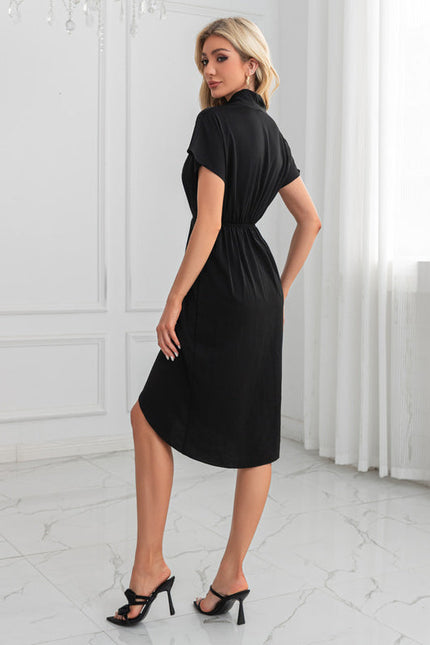Robe Chic Noire Élégante - gallery 1
