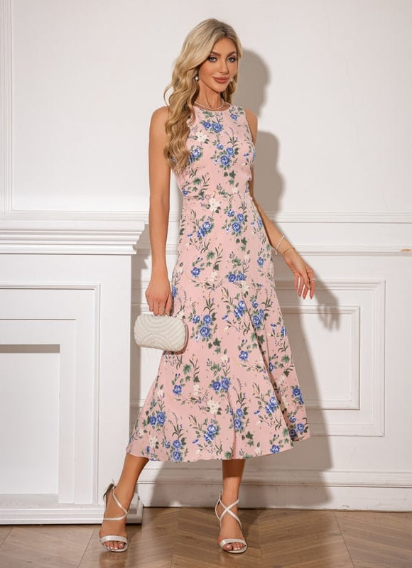 Robe Chic Florale Éclatante - gallery 5