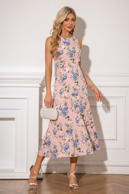 Robe Chic Florale Éclatante - gallery 5