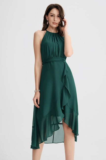Robe Chic Ondée Émeraude - gallery 4