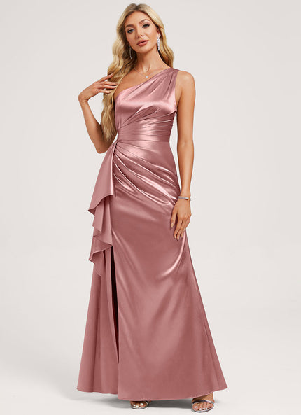 Robe Chic Satinée Éclipse Céleste