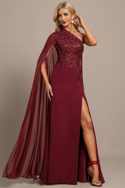 Robe Chic Rouge Mystique Élégant - gallery 4