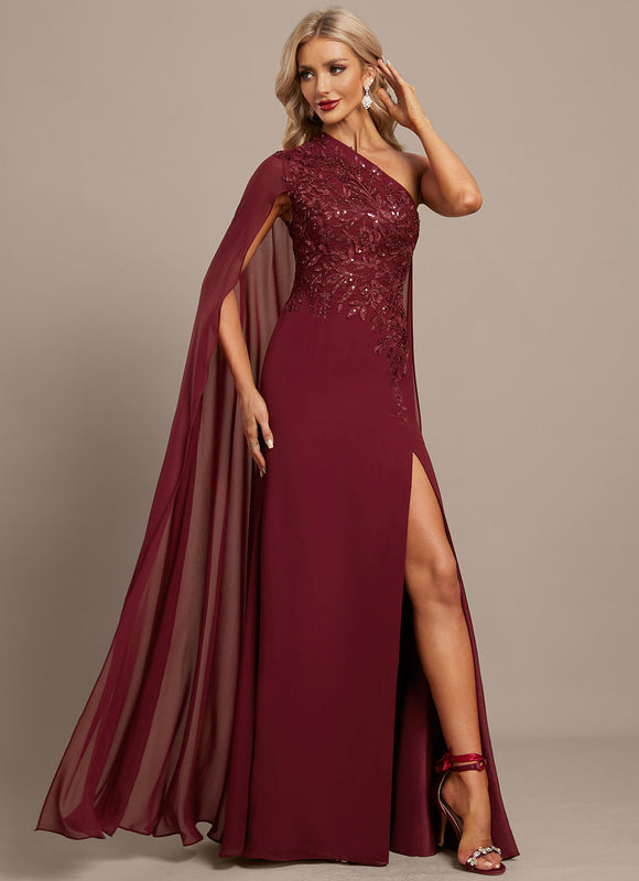 Robe Chic Rouge Mystique Élégant - gallery 4