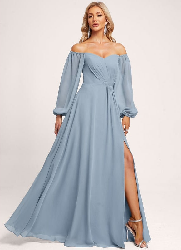 Robe Chic Rose Flottante - gallery 2