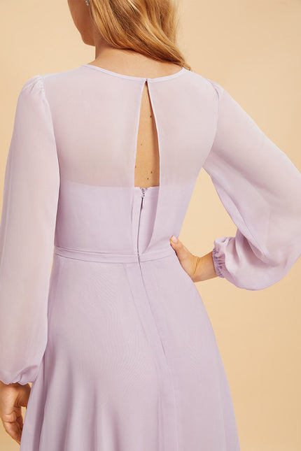 Robe Chic Lavande Flottante - gallery 6