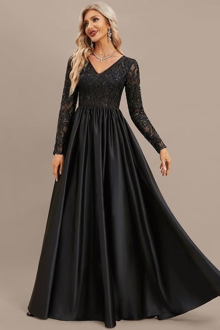 Robe Chic Satin Nocturne - gallery 4