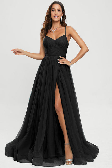 Robe Chic Tulle Noir - gallery 1