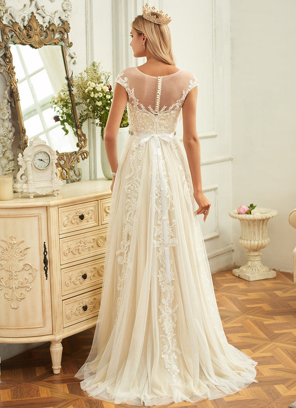 Robe Chic De Mariée Éthérée - gallery 3