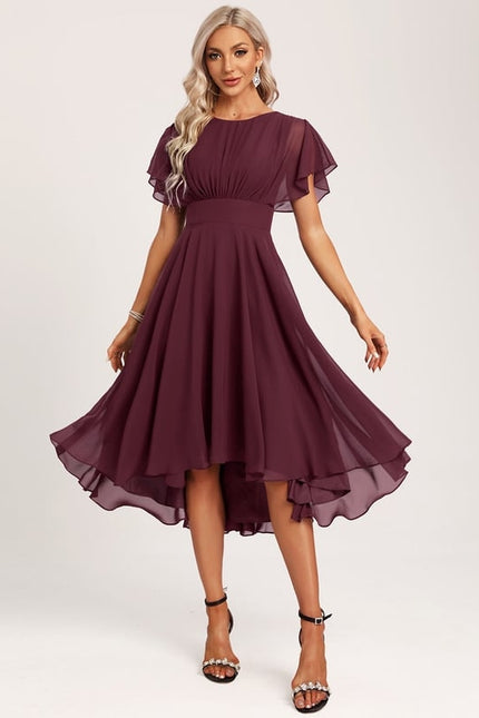 Robe Chic Élégance Émeraude Flottante