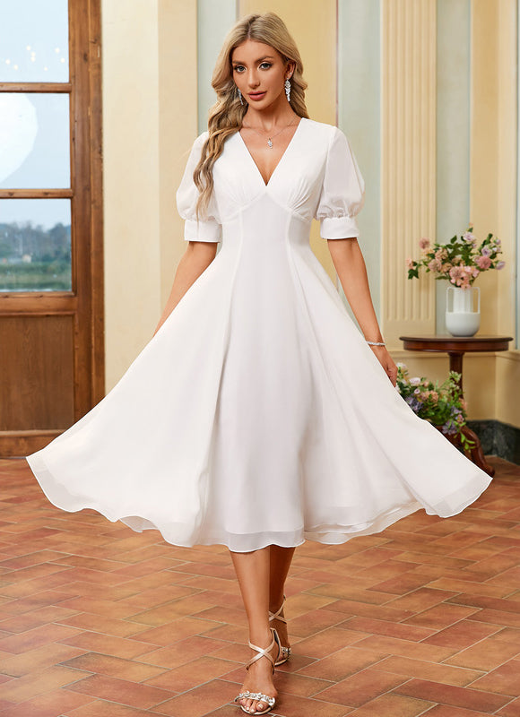 Robe De Mariage Civil Chic Courte