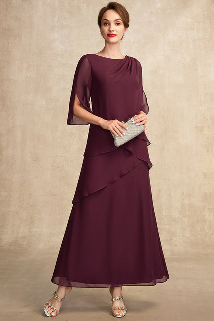 Robe Chic Mousseline Améthyste