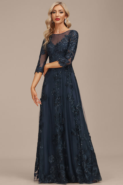 Robe Chic Étoilée Marine - gallery 4