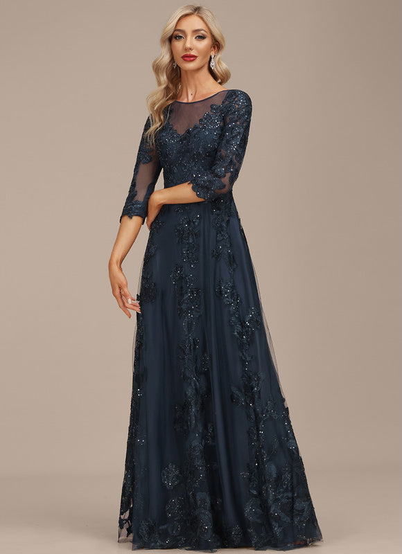 Robe Chic Étoilée Marine - gallery 4