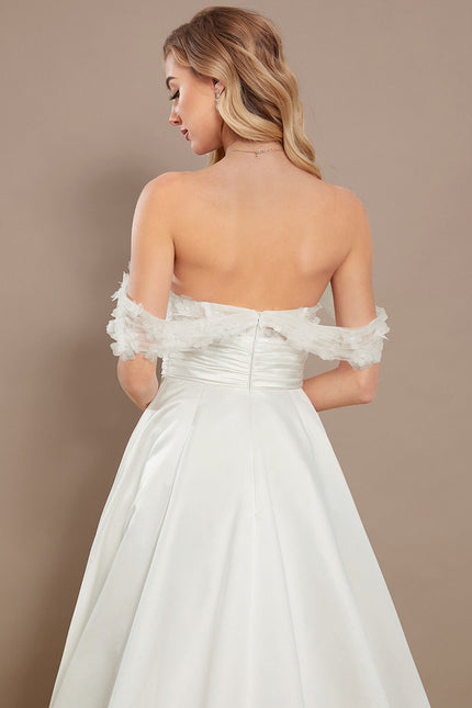Robe Chic Élégance Florale Satinée - gallery 4