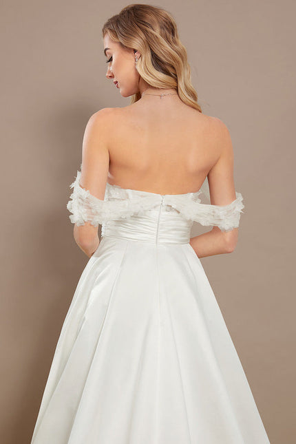 Robe Chic Élégance Florale Satinée - gallery 4