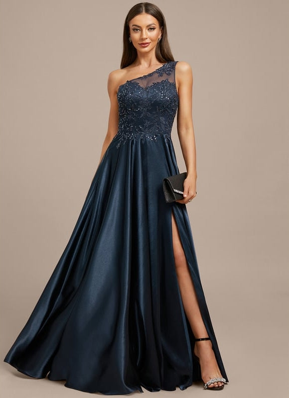 Robe De Soirée Chic Satin