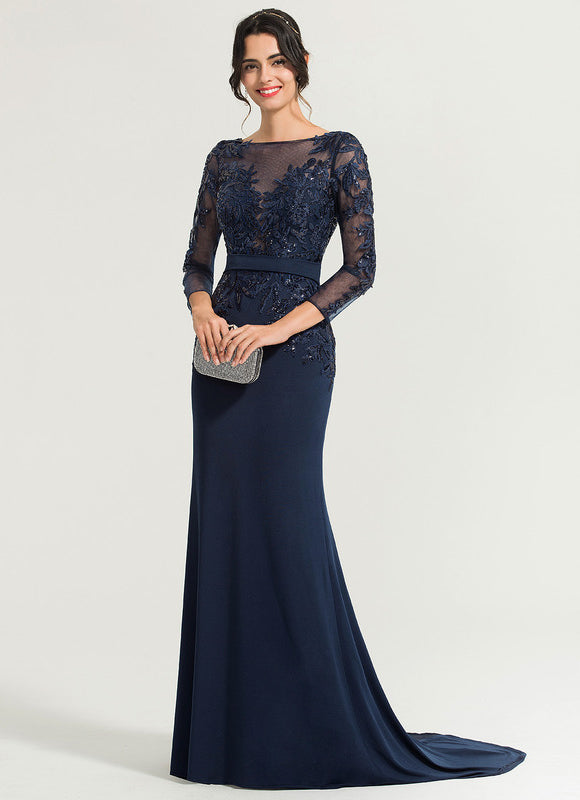 Robe Col Bateau Chic