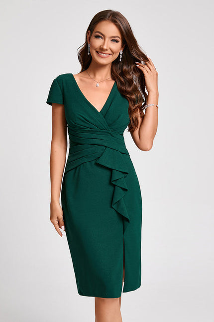 Robe Chic Rose Ajustée - gallery 1