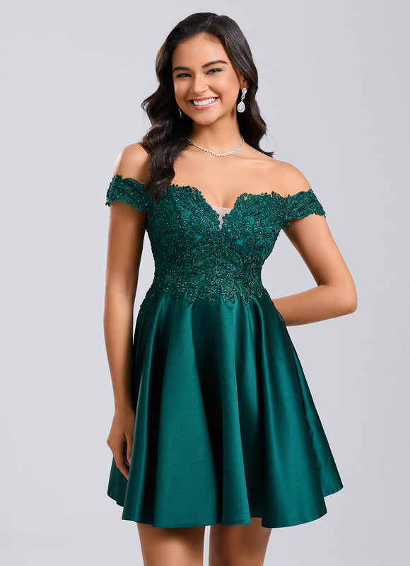 Robe Chic Émeraude Festive - gallery 3