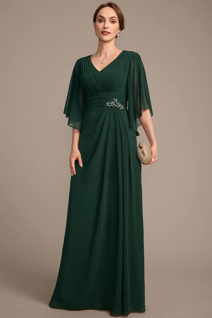 Robe Chic Émeraude Élancée - gallery 3