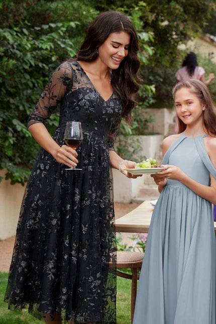 Robe Chic Chic Pailleté Vaporeuse - gallery 6