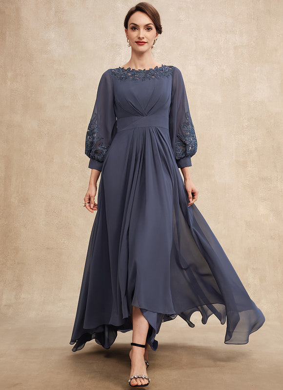 Robe Chic Bleu Sombre Chic
