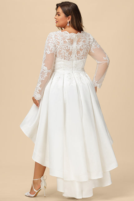 Robe Chic Élégance Satinée Asymétrique - gallery 9