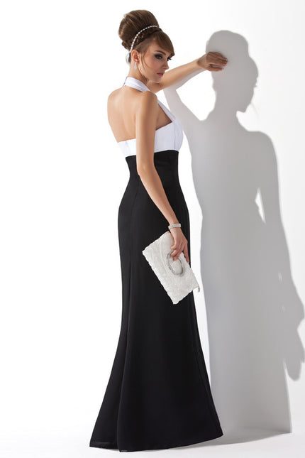 Robe Chic Bicolore Élégante - gallery 1