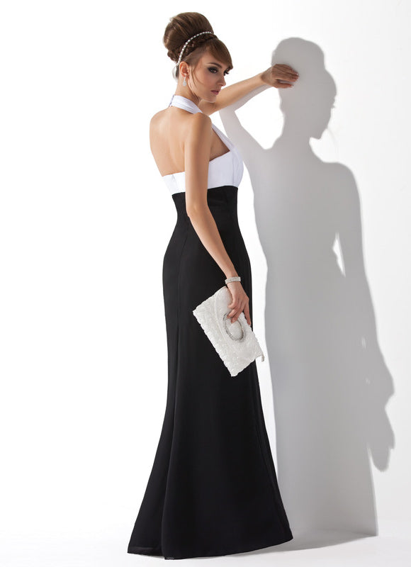 Robe Chic Bicolore Élégante - gallery 1