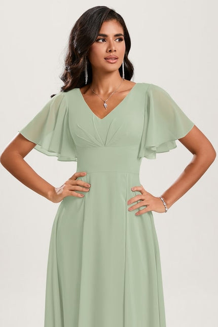 Robe Chic Fluide Bleu Nuit - gallery 4
