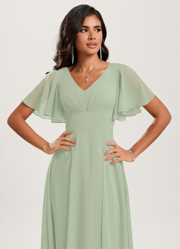 Robe Chic Fluide Bleu Nuit - gallery 4