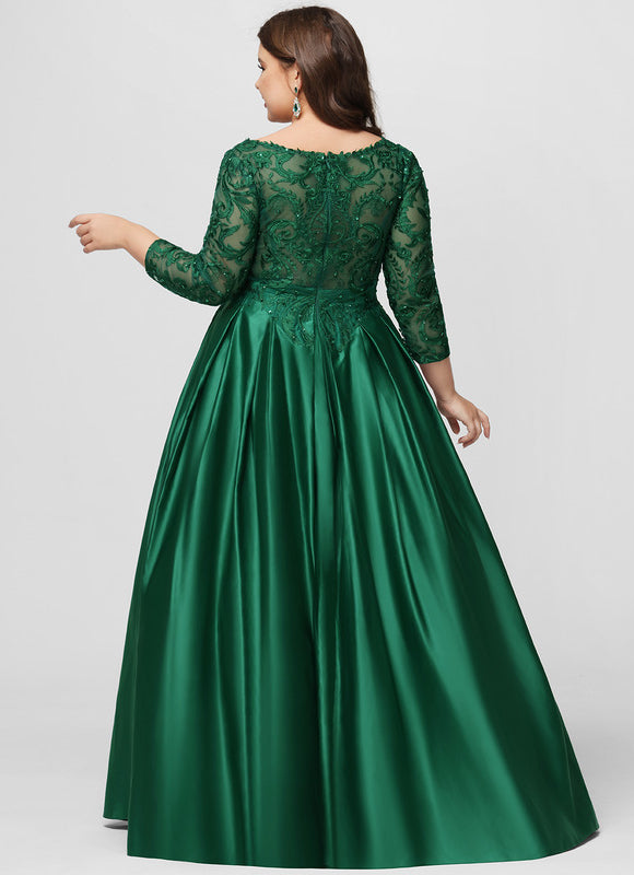 Robe Chic Éclat Vert Éternel - gallery 7