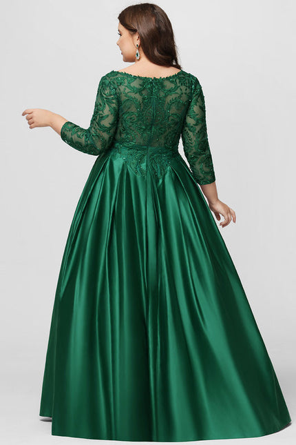 Robe Chic Éclat Vert Éternel - gallery 7