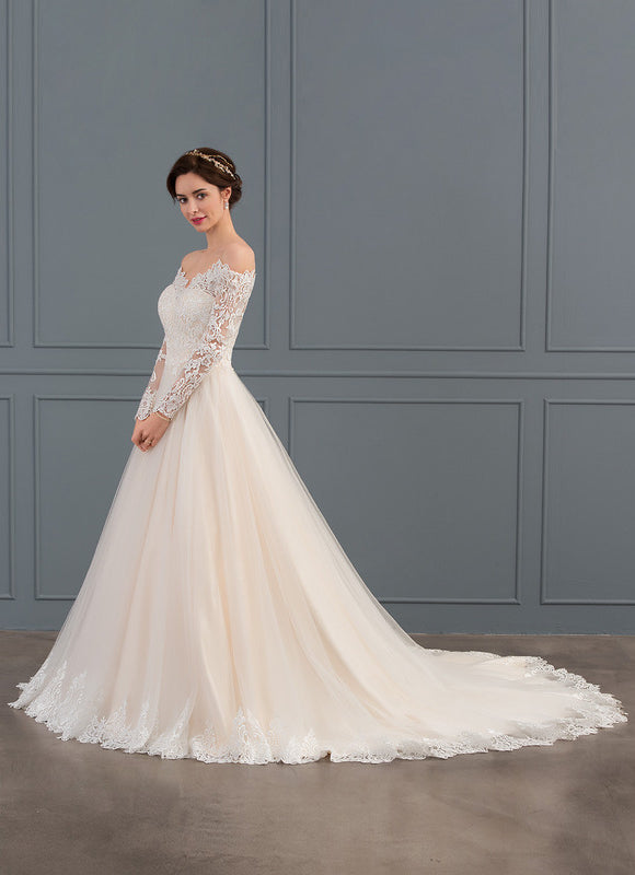 Robe Chic Élégante Épaule Dénudée - gallery 6