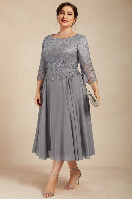 Robe Chic Flottante Mauve - gallery 6