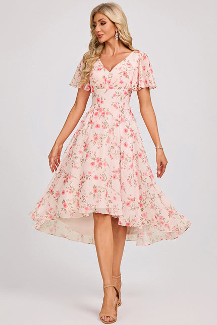 Robe Chic Fluide Bleu Nuit - gallery 1