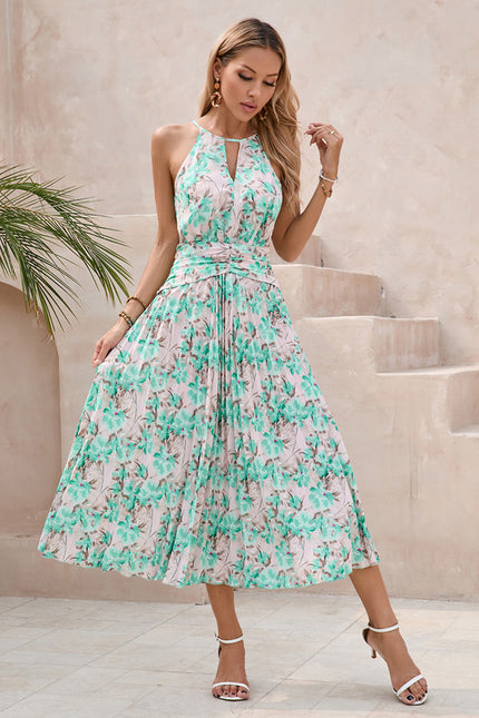 Robe Chic Trapèze Verte