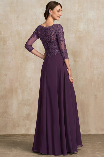 Robe Chic Aérienne Grise - gallery 5