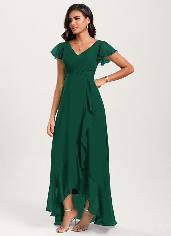 Robe Chic Fluide Bleu Nuit - gallery 2